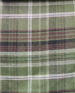 Grass Green Plaid Fabric Shirt Cloth Decorative Cloth Tablecloth Pillow Fabric Gray Light Blue Khaki Plaid Cloth