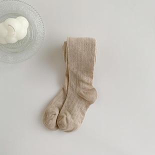Strict selection of girls pantyhose summer thin children's leggings socks cute baby mosquito socks hollow breathable