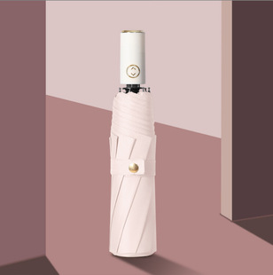 A generation of full-automatic rain and sunshine dual-purpose sunshade umbrella one-button open and close cute high-level sun umbrella