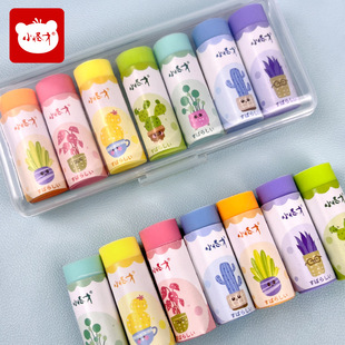 Little weirdo mini fun eraser kindergarten primary school students special 2B eraser learning stationery supplies