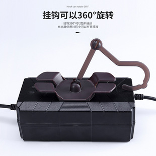 Electric car charger hook 360 ° rotation to increase the thickness of the charger hook
