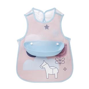 Baby saliva bib children waterproof eating spring and summer thin baby bib children food pocket vest