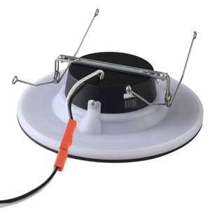 Anti-vertigo dark-mounted downlight embedded large-size opening 12cm large wattage 12w15w18w beam angle 60 degrees