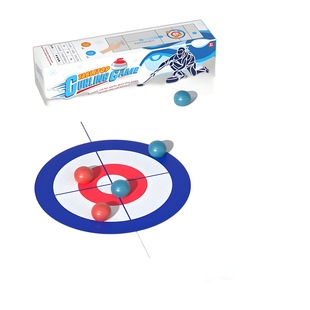 Cross-border Explosions Children's Educational Leisure Games Desktop Curling Ice Hockey Boys and Girls Toys Parent-Child Two-Player Games