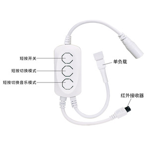 LED WIFI Bluetooth magic light with light bar voice control intelligent horse running water dimming color temperature light with controller