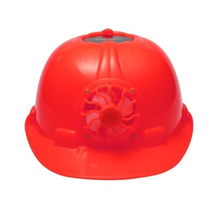 Solar fan hat construction site safety helmet helmet with electric fan charging sunshade ventilation cooling safety