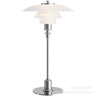 Medieval table lamp retro American living room dining lamp Bauhaus floor lamp house quiet warm bedroom bedside lamp