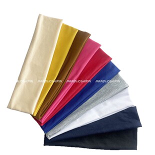 Amazon Cross-Border New Solid Color Headband Simple Narrow Sports Yoga Headband Versatile High Elastic Fitness Hair Band
