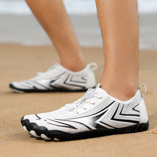 2024 Cross-border New Tracing Shoes Couple Breathable Sports Swimming Shoes Hiking Climbing Five Finger Shoes Outdoor Beach Shoes