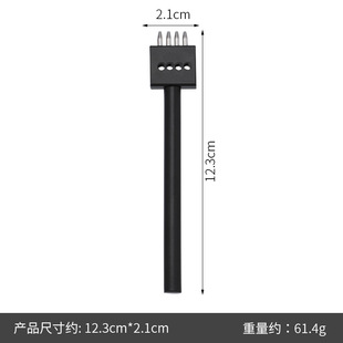 Leather goods DIY row punching round hole punching spacing round punching leather making stitching punching straight row punching