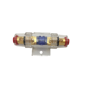 A Car Audio Fuse with One Out. Insurance. Car Audio Line. Horn Line.fuse Holder for Car