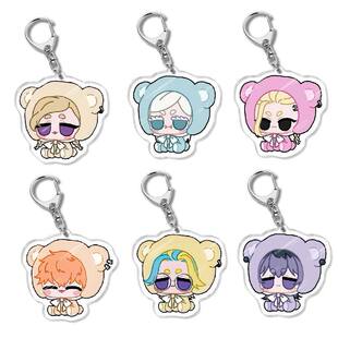 Wu Tao Orange Day to the east Avengers animation surrounding acrylic keychain small pendant to send students birthday gift