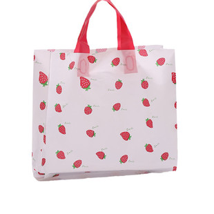 Clothing Tote Bag Cartoon Print Internet Celebrity Happy Fortune Plastic Tote Bag Clothing Store Bag Customized Logo
