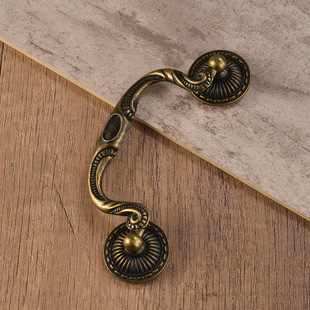 Jingmao hardware B- 431 drawer antique alloy handle cabinet home printing handle hole distance 96mm