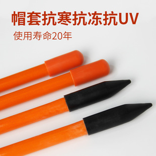 High-strength fiberglass rod fiberglass snow pole lane marker road post fiberglass reflective snow pole