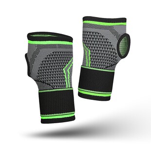 Sports Band Palm Guard Fitness Basketball Knitted Wrist Guard Outdoor Cycling Badminton Professional Palm Guard Gloves