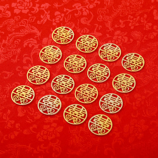 Alloy Festive Character Festive Wedding Products Candy Box Candy Bag Small Metal Accessories Chinese Style Decorative Pendant