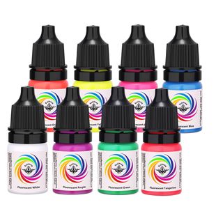 Трансграничный взрыв 5ml флуоресцентный краситель 8 цветов цветной пигмент татуировки чернила новый креативный инструмент татуировки легко окрашен