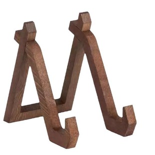 New Wooden Menu Rack Photo Frame Table Base Rack Kitchen Counter Food Rack Items Display Rack Desk
