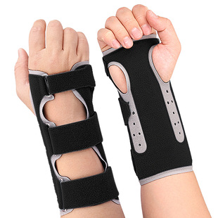 Поддержка Bracer Мужской и женский спортивный фитнес-ремешок Крепежный кронштейн под давлением Дышащий опорный кронштейн для защиты рук