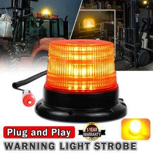 Cross-Border LED engineering vehicle warning light yellow LED car flash light strobe light school bus ceiling light 12-24V