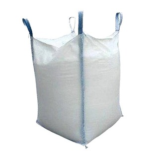 Moisture-proof Ton Bag Ton Bag Double-layer Encryption Widened Thickened Container Bag White Flood Control Four-ring Woven Bag