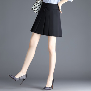 Zhen Hongye 2021 New Fashion Skirt Skirt Women's Spring and Summer High Waist A- line Skirt Slimming Pleated Skirt Skirt Women