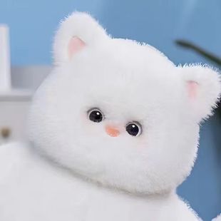 Милый белый котенок Кукла кот кот кукла диван плюшевые игрушки куклы машина ножницы для выкупа подарков