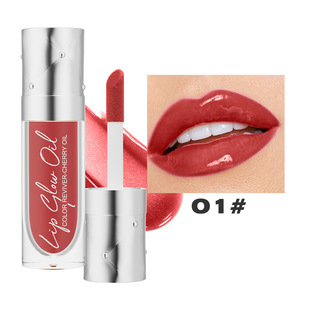 Hellokiss Масло для губ увлажняющее прозрачное Doodle Lip Care Блеск для губ Gold Lip Glow Oil