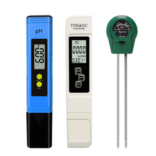 Трансграничный набор детектор почвы ec три в одном ph тестовая ручка meter кислотный измеритель tds тестирование качества воды