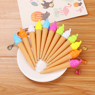 Haagen-Dazs Gel Pen Cartoon Cone Gel Pen Ice Cream Gel Pen Creative Stationery Student Prize Gift