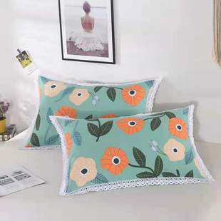 Factory wholesale old coarse cloth lace coarse cloth pillowcase liner multi-specification pattern size support a generation of hair
