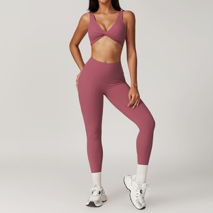Zechuang Quick-drying Tight Beauty Back Yoga suit Joker Outwear Leisure Fitness Running Skirt suit 8796