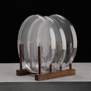 Tea Cake Rack Chicken Wings Solid Wood Pu'er Tea Rack Tea Cake Stand Tea Rack Cake Tea Rack Display Rack Tea Set Accessories Multi-Layer