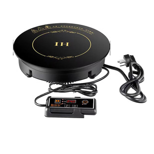 Round commercial hot pot induction cooker button embedded wire control 2000w3000W hot pot shop dedicated