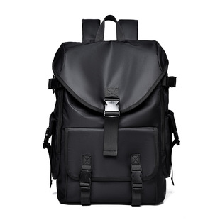 Backpack men's large capacity waterproof computer bag fashion brand female college student schoolbag functional style men's bag travel backpack