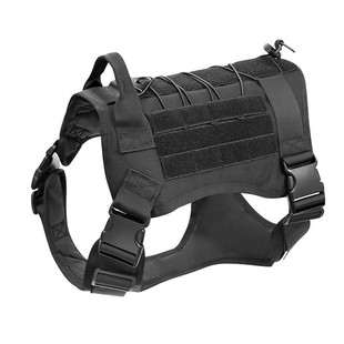 in stock Large Dog Leash Tactical Dog Collar Leash Demu Outdoor Training Tactical Collar Dog Collar