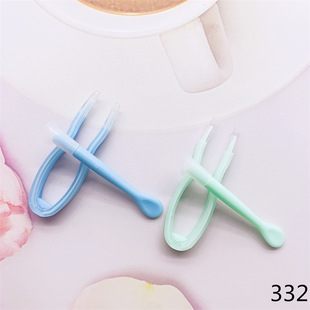 Simple contact lens clip stick tweezers combination/pupil box small sucker suit/clip set 332
