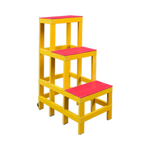 Reinforced single-layer step bench electrical stool large connection insulation ladder glass fiber reinforced plastic insulation stool three-layer power construction ladder