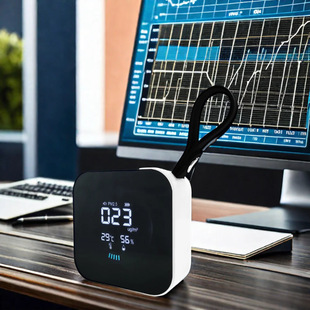 Портативный ЖК-дисплей PM2.5 детектор пыли лазерный датчик компактный настольный контроль качества воздуха