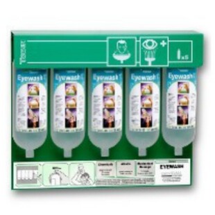 Honeywell 125 127 126 230Tobin бутылка для промывания глаз алюминиевый кронштейн набор хлорид натрия для промывания глаз