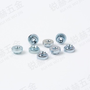 Carbon steel galvanized pressure riveting nut S-M2M2.5/M3/M3.5/M4/M5/M6/M8/M10/M12-0/1/2/3