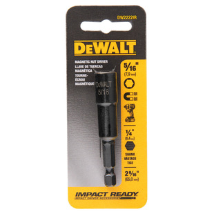 Original DEWALT hexagonal handle magnetic sleeve double-headed cleanable impact-resistant sleeve with 152mm connecting rod