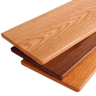 North American Red and White Oak Cherry Wood Lift Desk Board Ash Wood Partition Black Walnut Dining Table Solid Wood Computer Desk Board