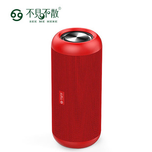Be there or not Bluetooth speaker E8L high volume heavy subwoofer outdoor audio dual speaker 3d surround waterproof broadcast