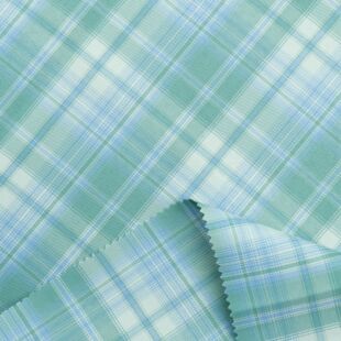 Polyester Yarn-dyed Paid Fabric Japanese Spring and Summer jk Paid Skirt Luggage Shoes Hats Hair Accessories Bow Tie Decorative Fabric
