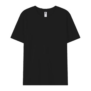 Heavy Cotton Summer Trendy Solid Color Pure White All-match Loose Inner Half-sleeve Short-sleeved T-shirt Men's Bottoming Top