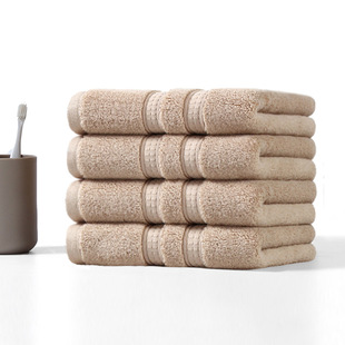 Cotton Class A Square Towel Wholesale Cotton High-end Towel Thickened Soft Absorbent Hanging Household Kindergarten Wipe Handkerchief