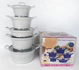 Aluminum nonstick coating cooking pot cookware sets