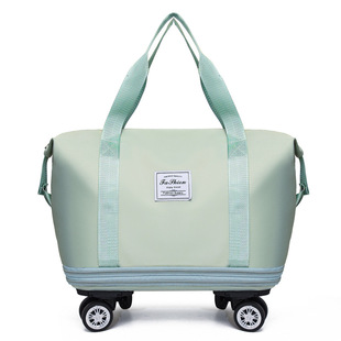 Travel Bag Large Capacity Women's Hand Bag with Wheels Three-Layer Storage Bag for Production Handbag Hand Carrying for Men